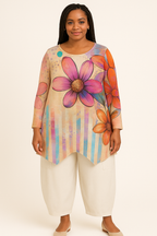 Floral Pant suit