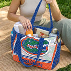 Two-tone Quilted Bag