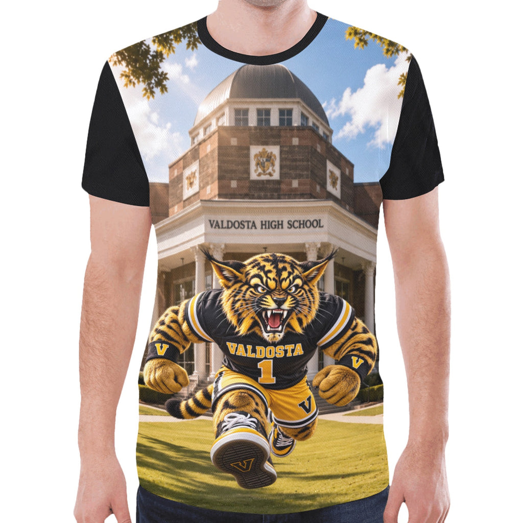 wildcat New All Over Print T-shirt for Men (Model T45)