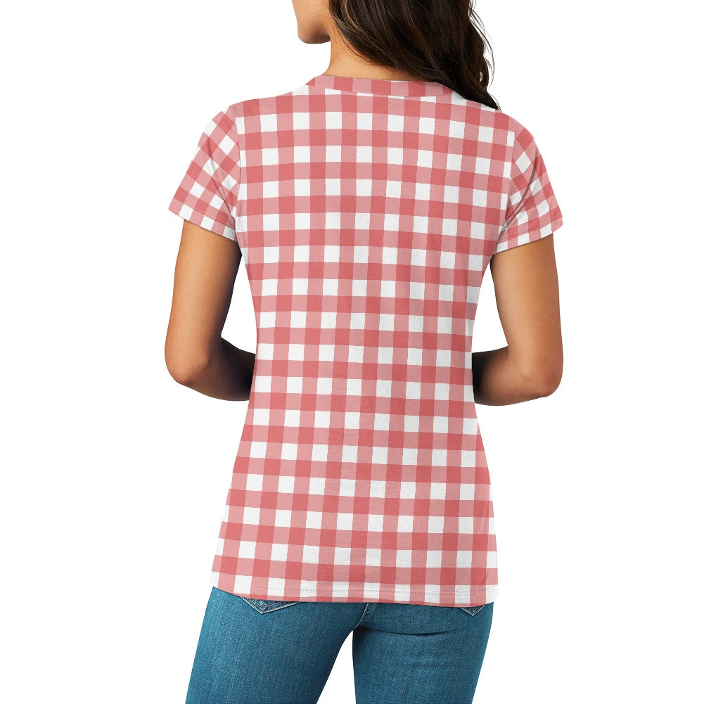 Women's V-neck T-shirt