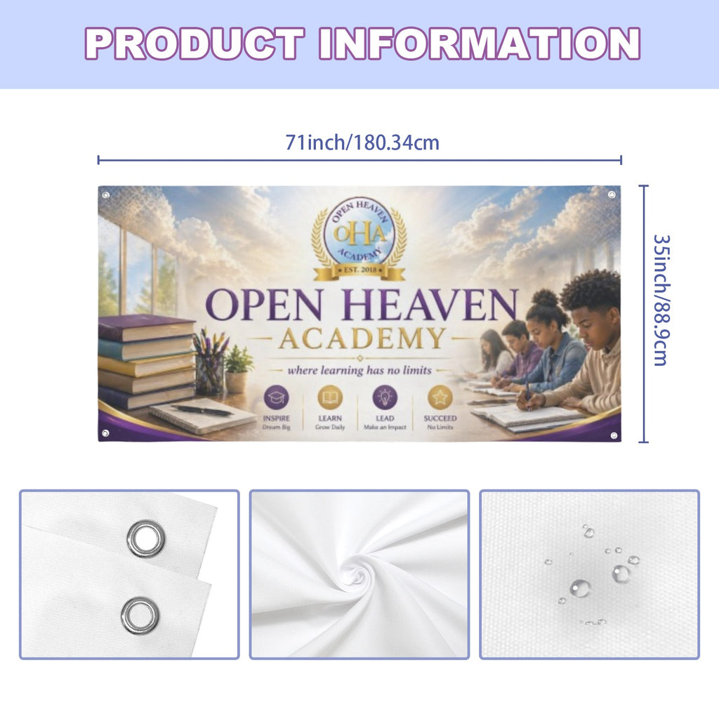 Festival Banner 71x35inch
