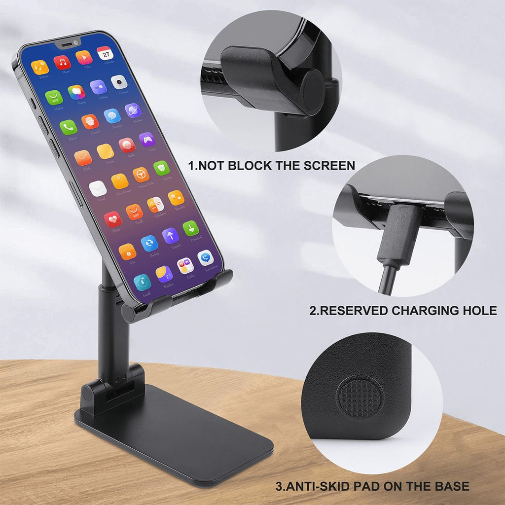 Foldable Phone Stand for Desk and Travel