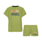 Green Women's Short Pajama Set