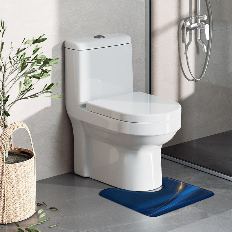 U-shaped floor mat, bathroom mat