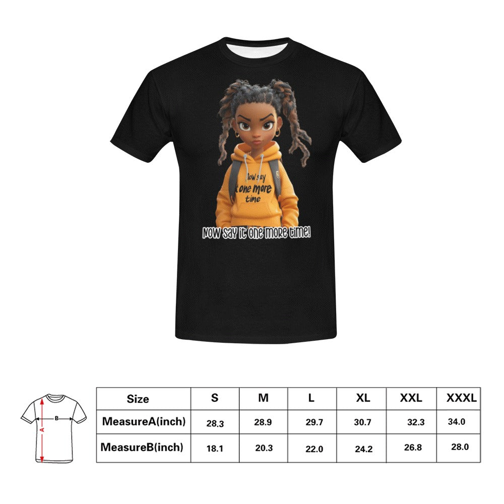 Now say it All Over Print T-Shirt Unisex (USA Size) (Model T40)