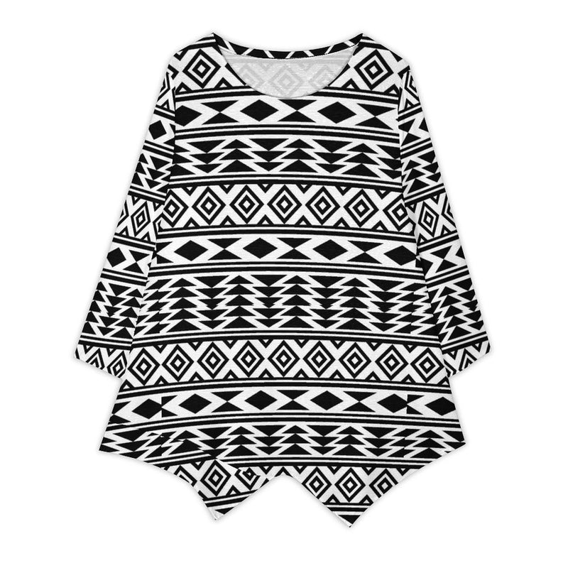 Women's Linen Long-Sleeve Top Long-sleeved top