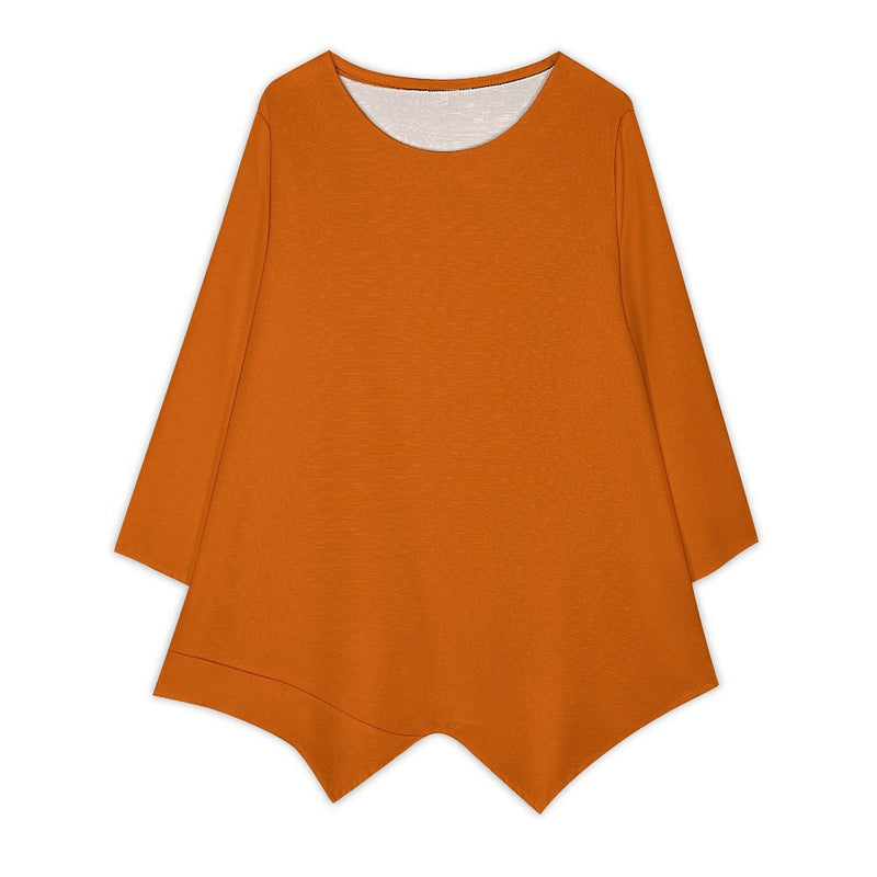 Women's Linen Long-Sleeve Top Long-sleeved top