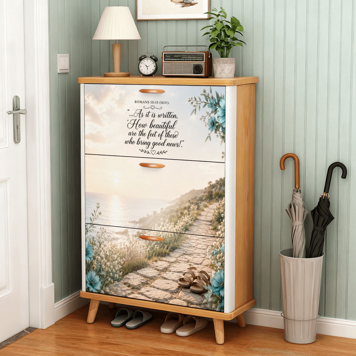 Shoe Cabinet, Custom Shoe Cabinet