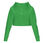 Hooded hoodie Women's All Over Print Cropped Hoodie (DLM)