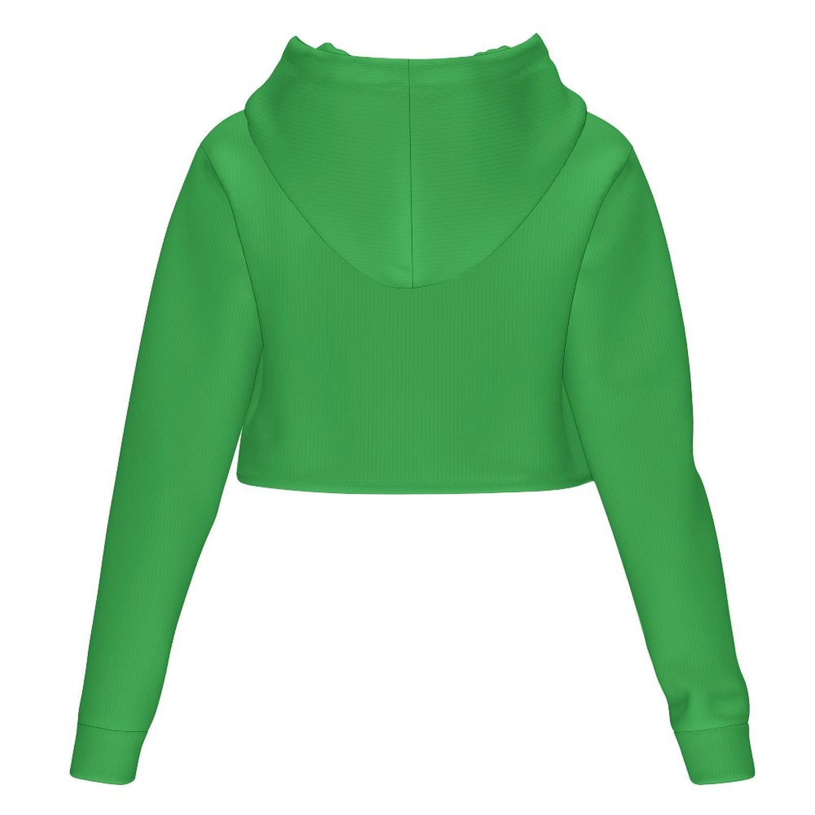 Hooded hoodie Women's All Over Print Cropped Hoodie (DLM)