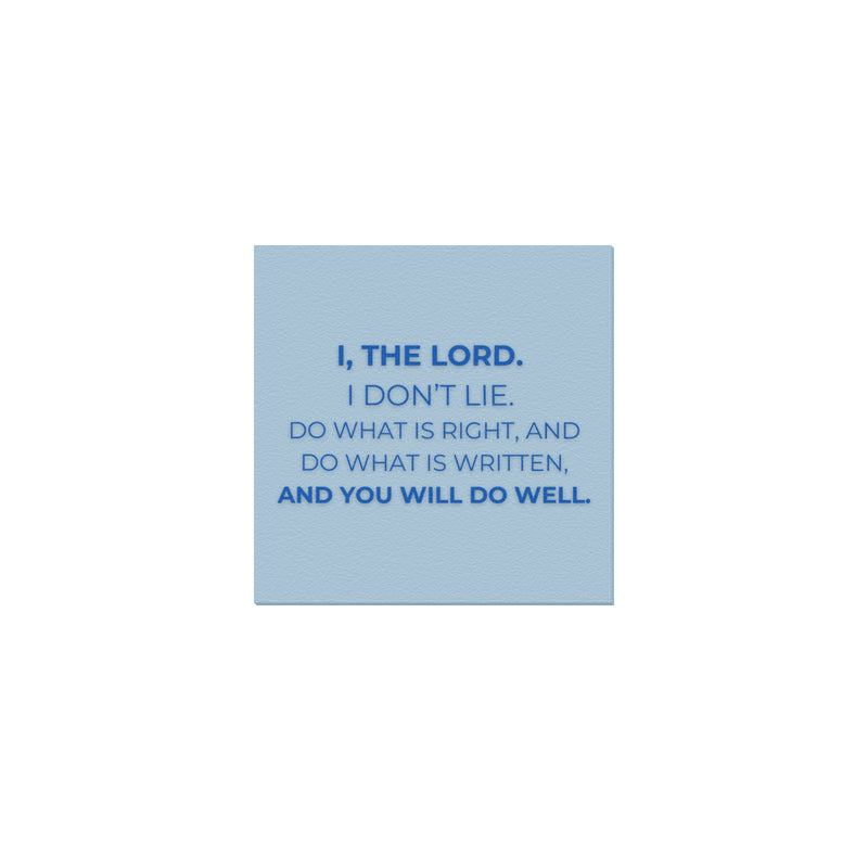 I, the Lord Canvas