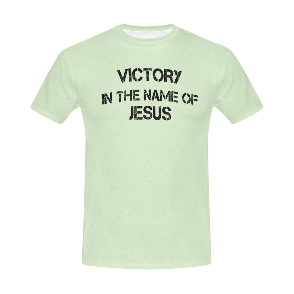VICTORY Men's All Over Print Crew Neck T-Shirt (Model T40-2)