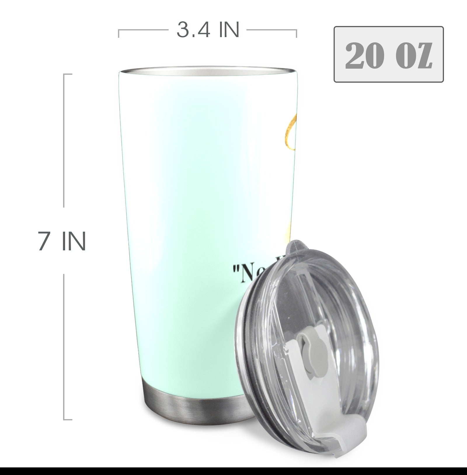 Victory 20oz Mobile Tumbler with Clear Slide Lid