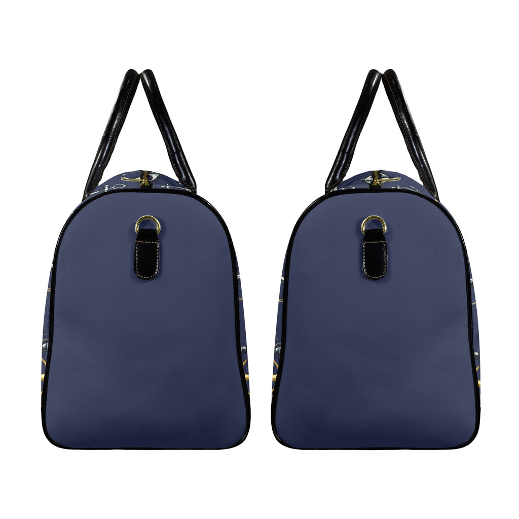 Anchor Leather Travel Bag-Large (Short Patch) Cruise