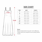 Spaghetti Strap Ankle-Length Dress, Hawaii orange