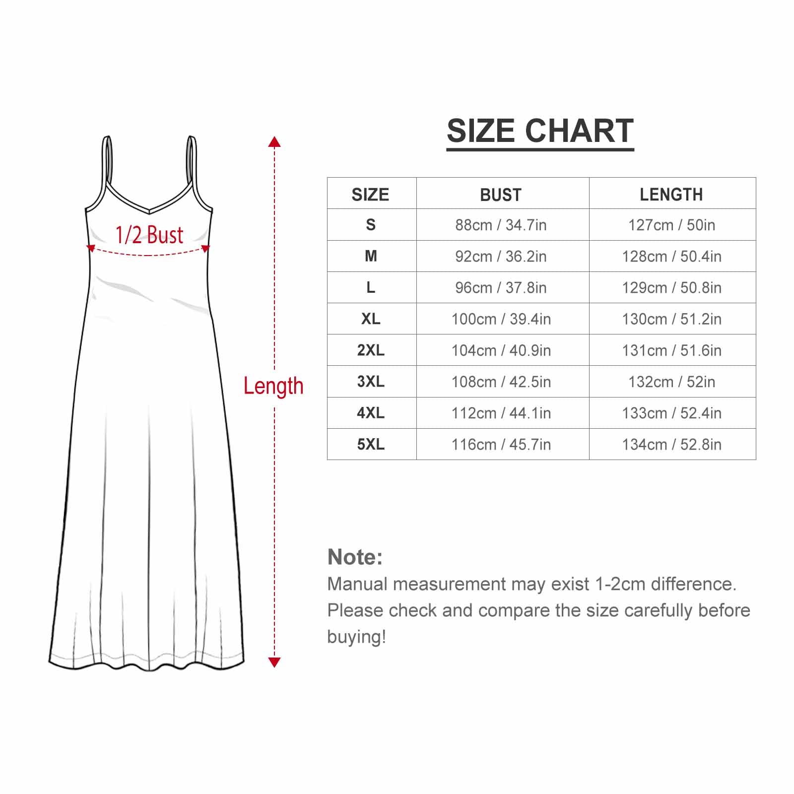 Spaghetti Strap Ankle-Length Dress, Hawaii orange