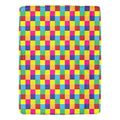 Color Block Ultra-Soft Micro Fleece Blanket 60"x80"