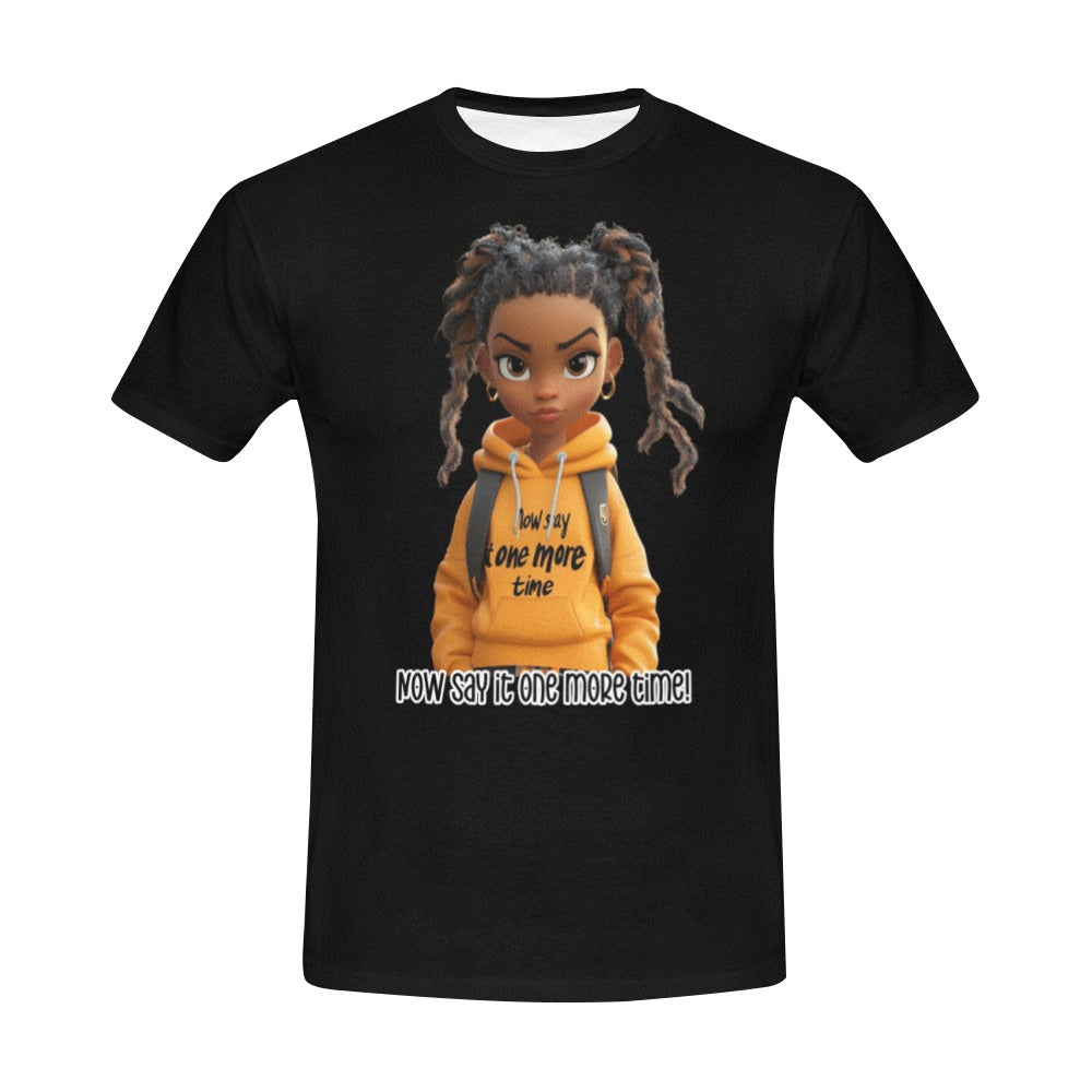 Now say it All Over Print T-Shirt Unisex (USA Size) (Model T40)