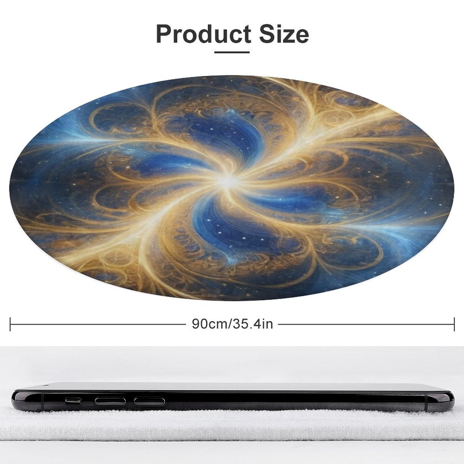 Coral Velvet Floor Mat 90*90cm