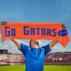 Orange and Blue Rally Towel 39.3"x11.8"