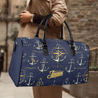 Anchor Leather Travel Bag-Large (Short Patch) Cruise