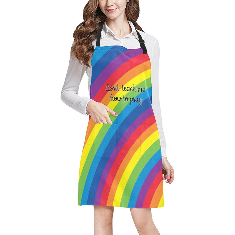 Rainbow All Over Print Apron