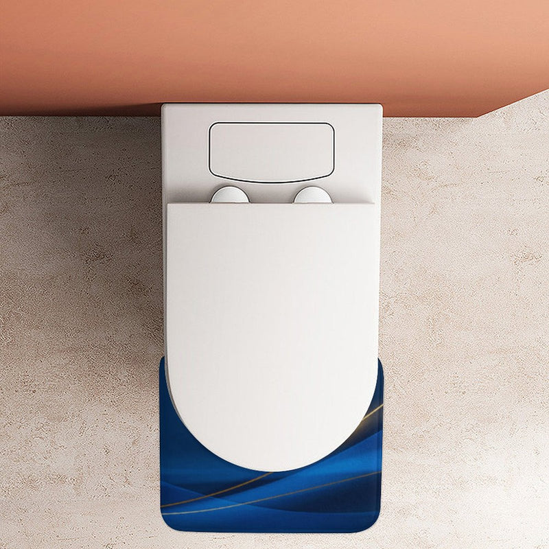 U-shaped floor mat, bathroom mat