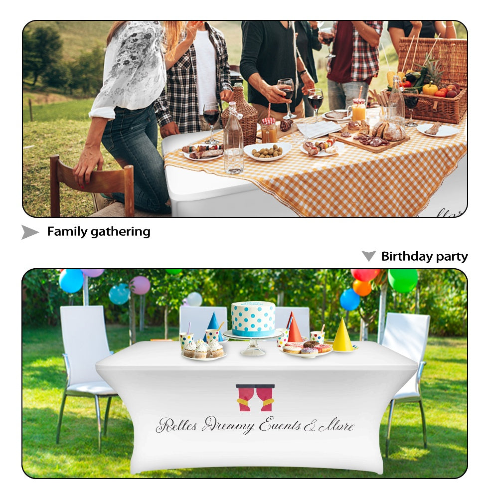 Elastic table cover