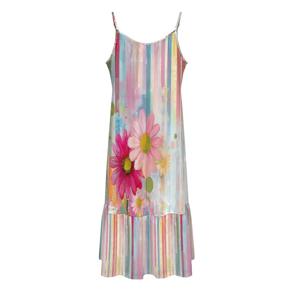 Suspender Sleeveless Dress