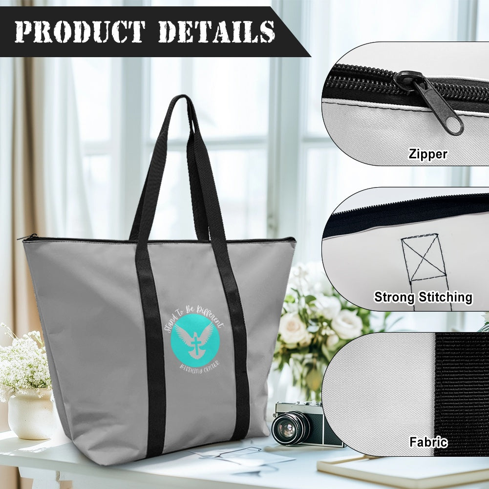 Large Shopping Bag with Webbing Strap