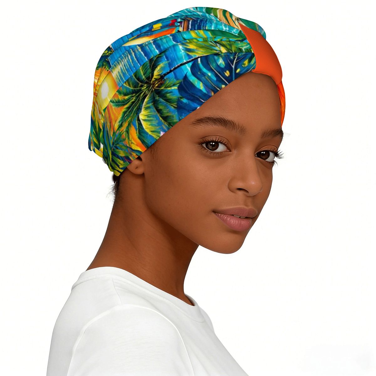 Lady Elastic Turban Hat