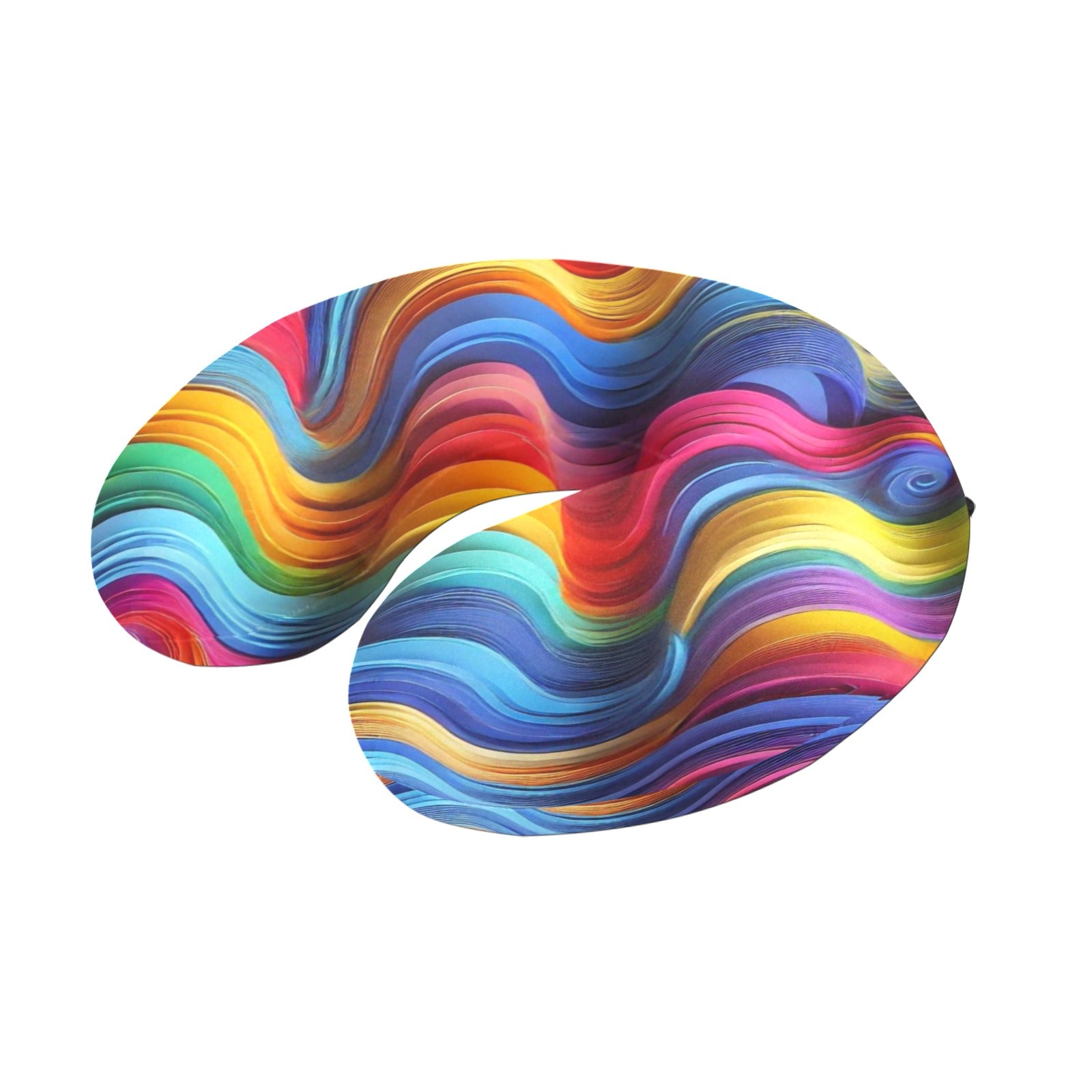 Colorful U-Shape Travel Pillow