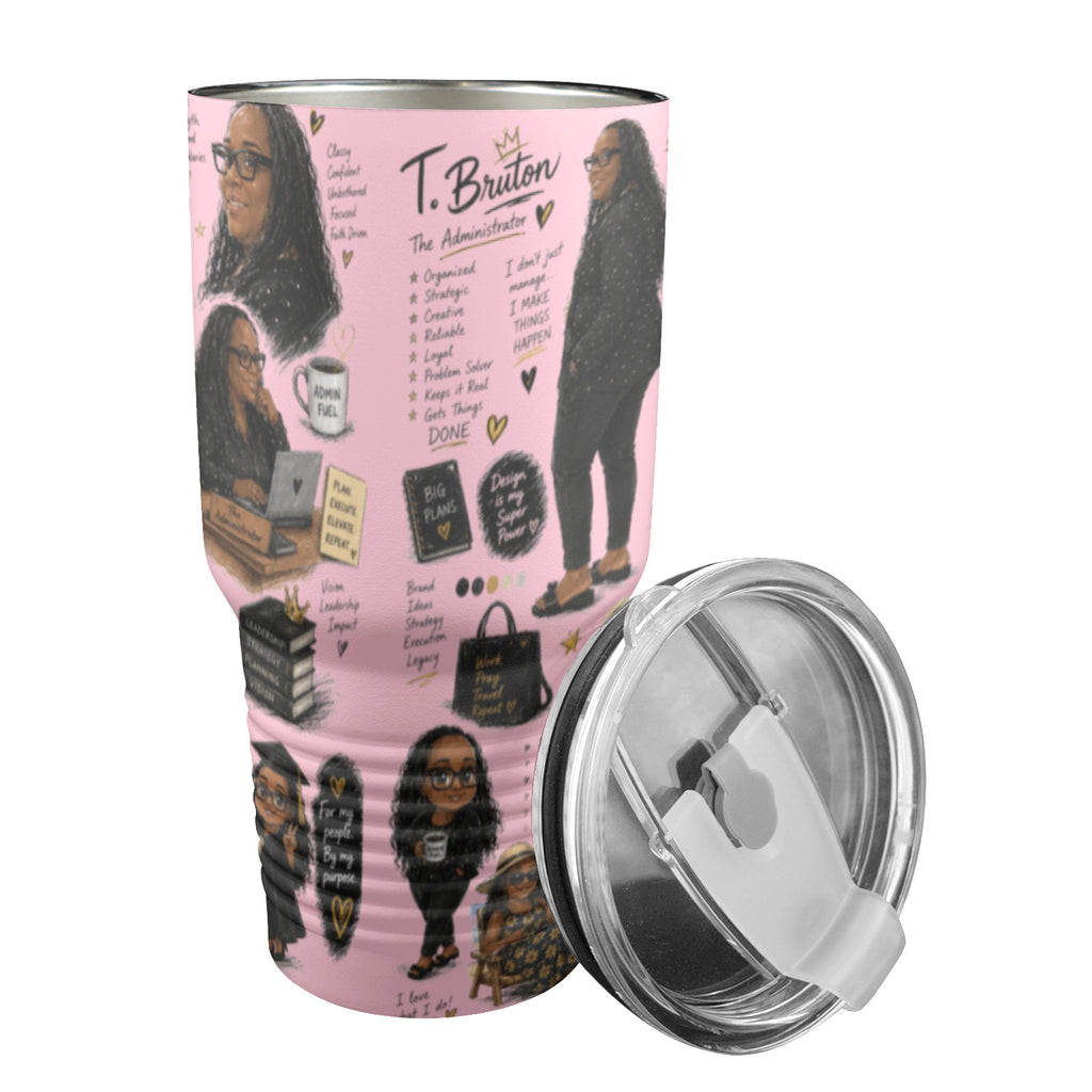 sketch 30oz Insulated Stainless Steel Mobile Tumbler