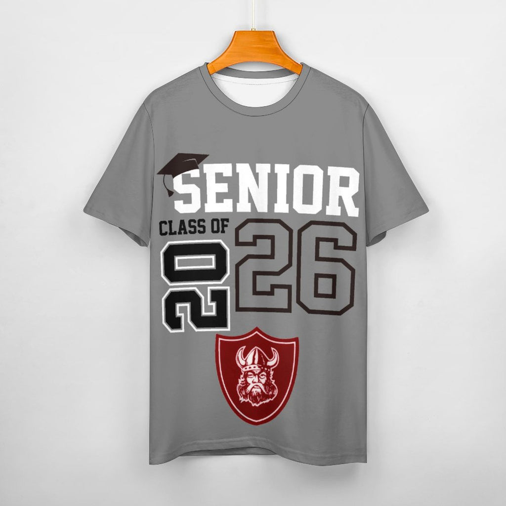 Cotton T-shirt All-Over Print Women's Cotton T-Shirt, Wildcat, Lowndes