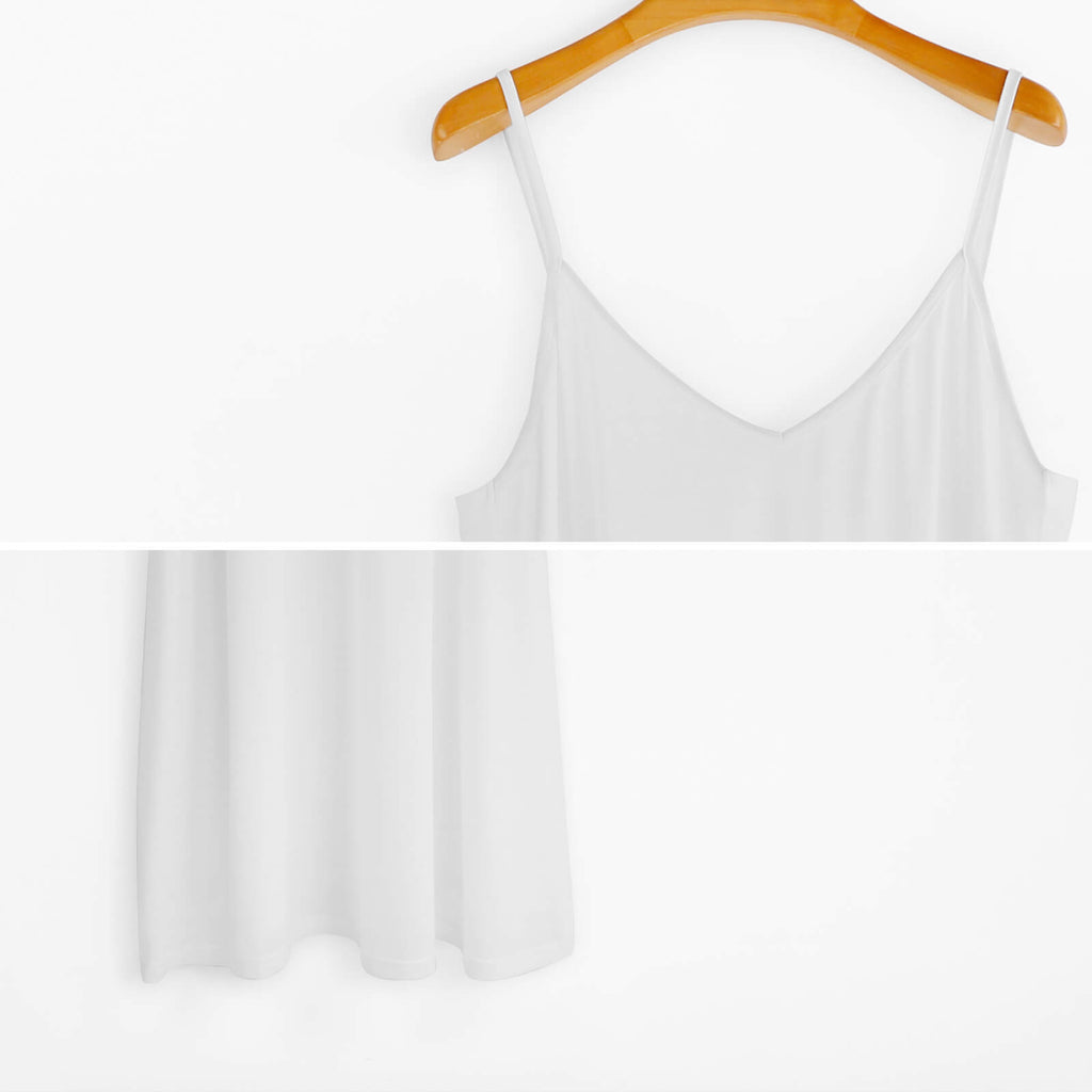 Spaghetti Strap Ankle-Length Dress, Hawaii orange