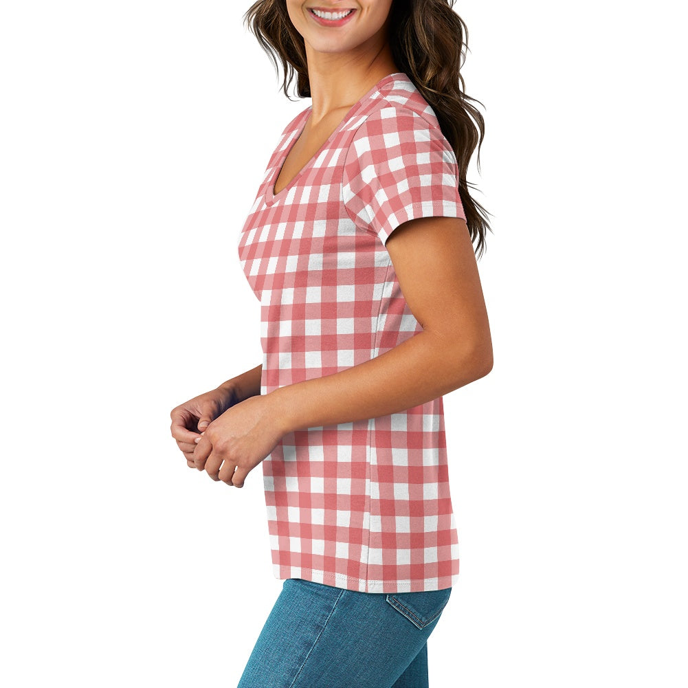 Women's V-neck T-shirt