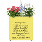 Outdoor Planter Box, Custom Planter Box