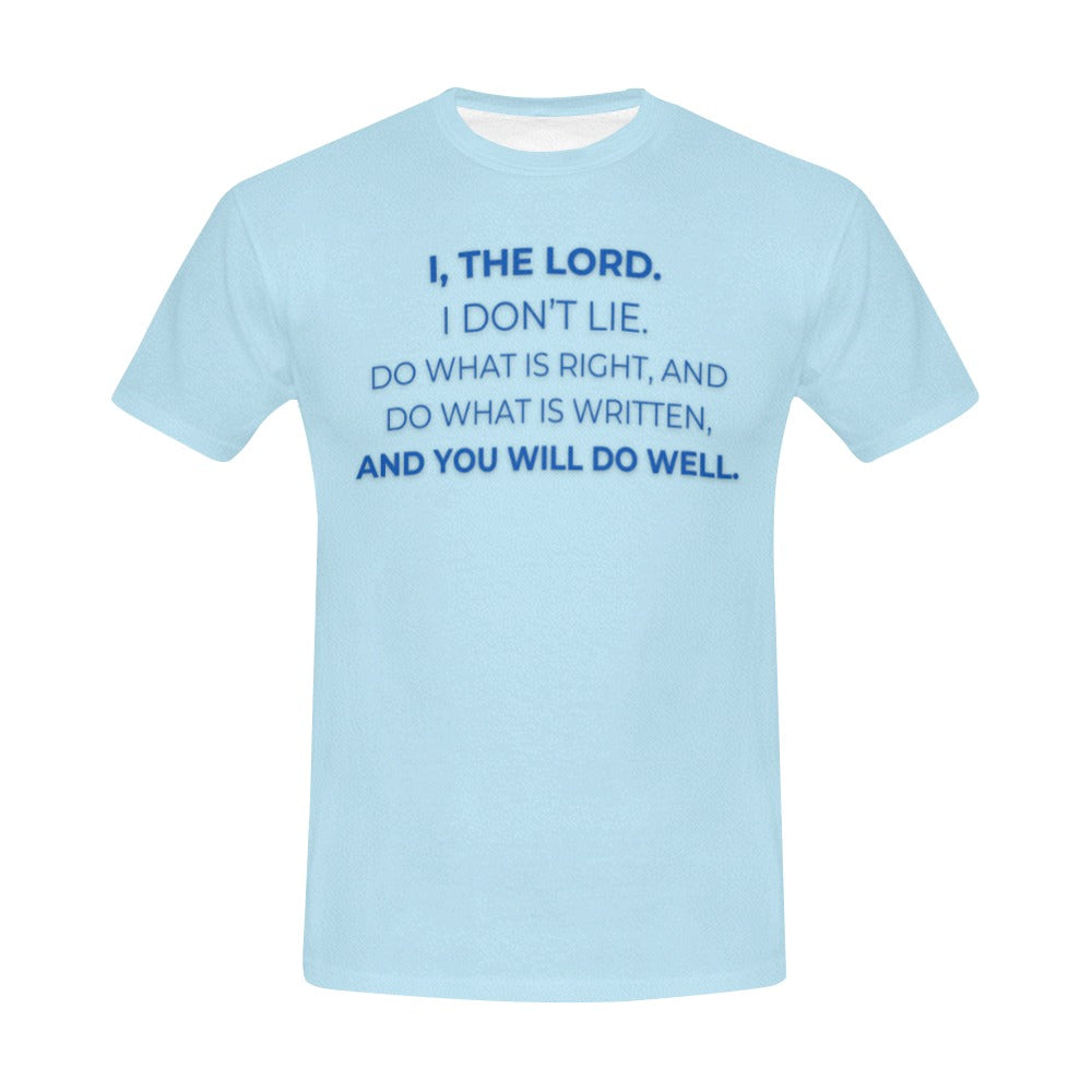Unisex t-shirt Blue