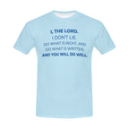 Unisex t-shirt Blue