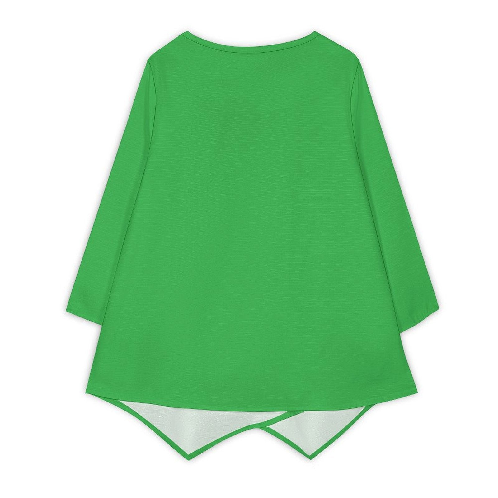 Women's Linen Long-Sleeve Top Long-sleeved top