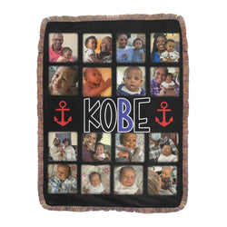 Photo Blanket, Custom Blanket, Personalized blanket, Baby Blanket,