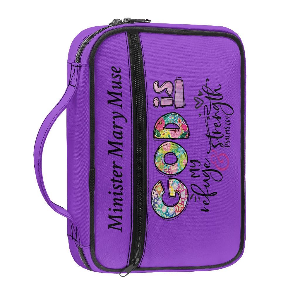 Bible bag ( outer zipper), Bible tote