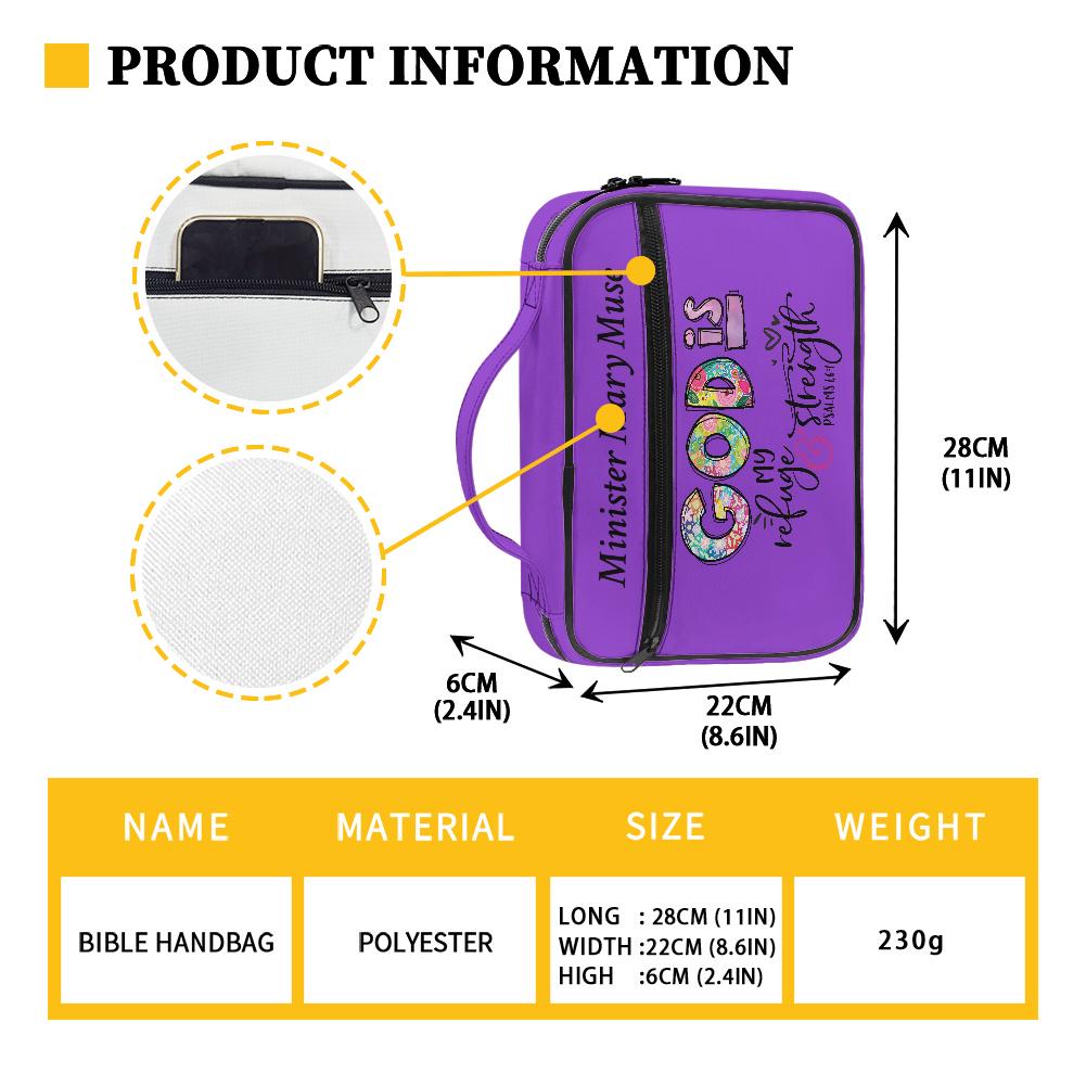 Bible bag ( outer zipper), Bible tote