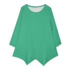 Women's Linen Long-Sleeve Top Long-sleeved top