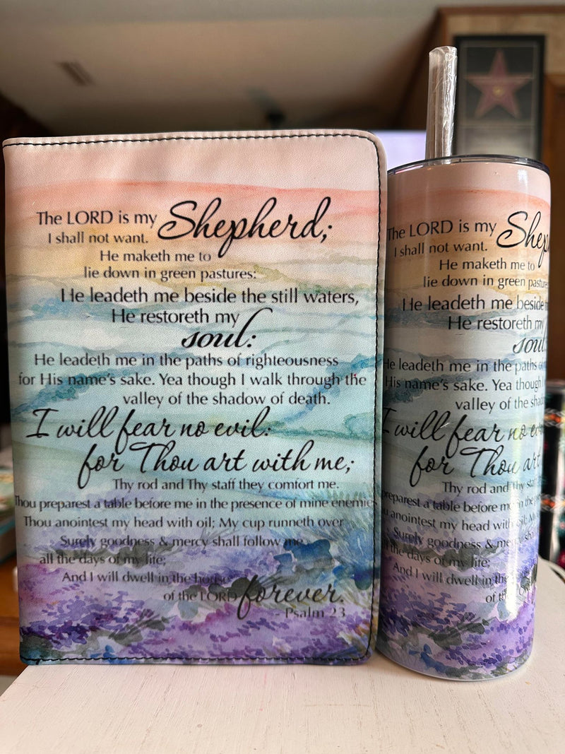 The Lord is my Shepherd Notebook, Journal, Christian Notebook, Personalized notebook