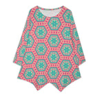 Women's Linen Long-Sleeve Top Long-sleeved top