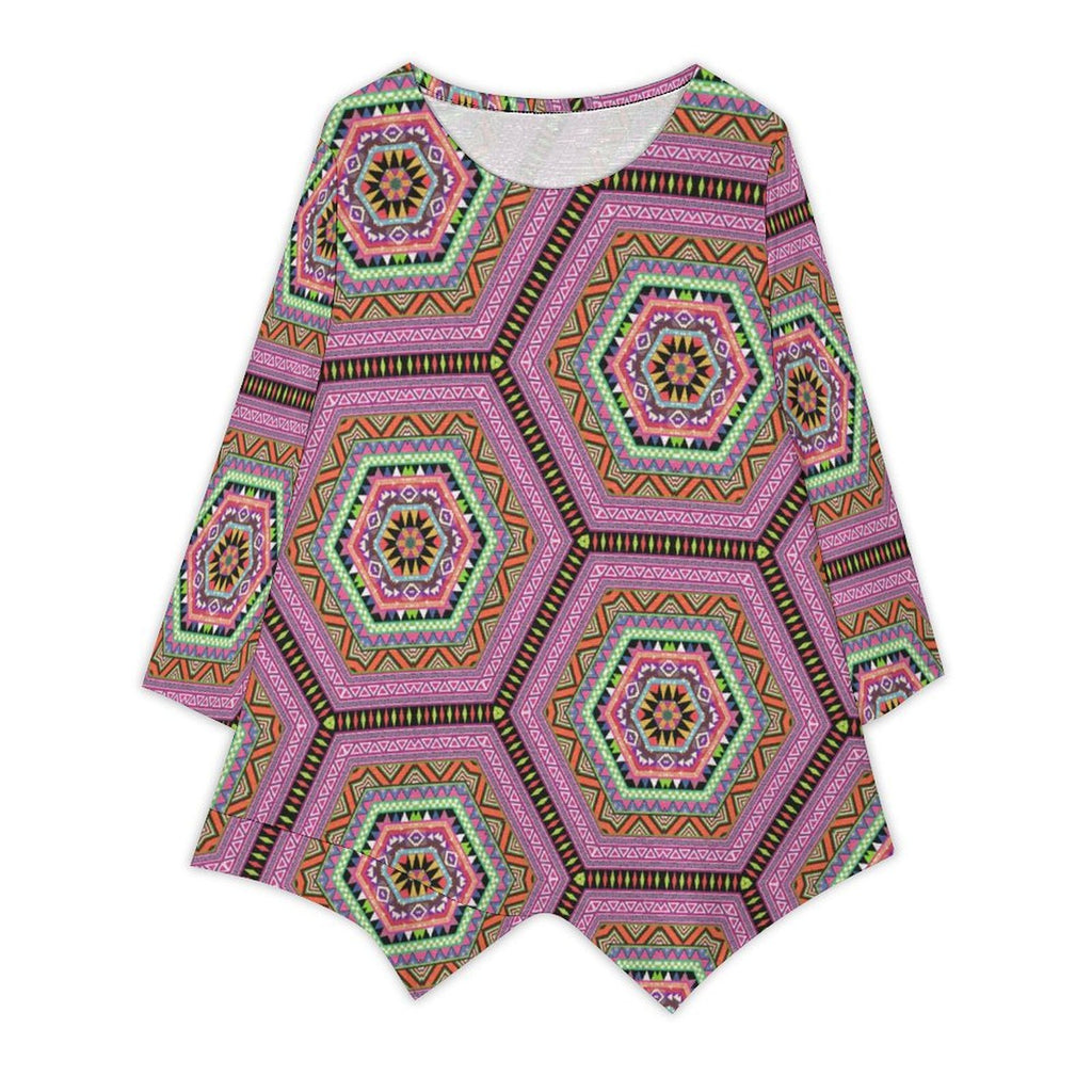 Women's Linen Long-Sleeve Top Long-sleeved top