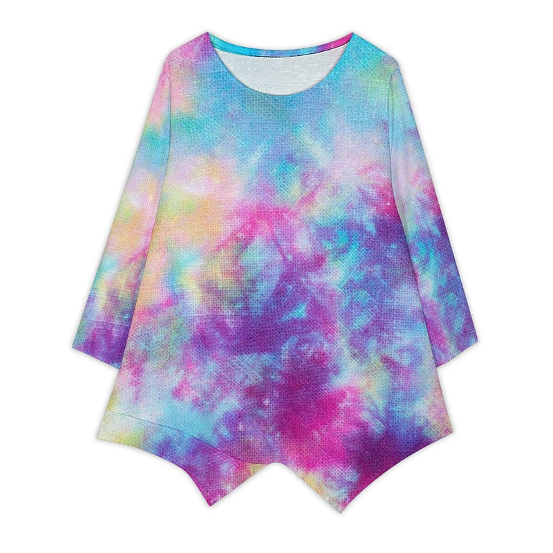 Women's Linen Long-Sleeve Top Long-sleeved top