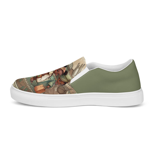 Women’s slip-on canvas shoes