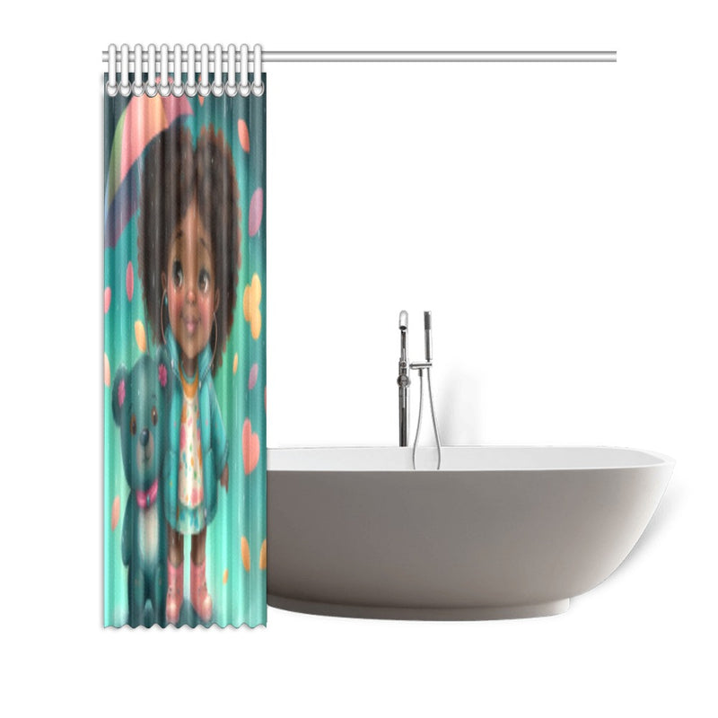 Shower Curtain_rain Shower Curtain 72"x72"